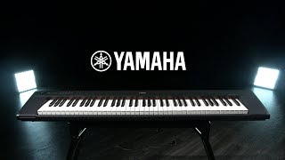 Yamaha Piaggero NP32 Portable Digital Piano Black  Gear4music demo [upl. by Ruberta]