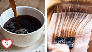 Cómo Teñir el Cabello Naturalmente con Café [upl. by Eahsed133]