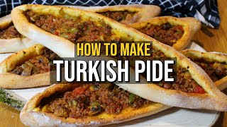 How To Make Turkish Pide With Vegetarian Options [upl. by Inge]