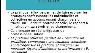 la pratique reflexive [upl. by Nauqan341]