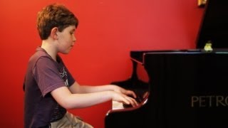 AweInspiring 9YrOld Piano Prodigy [upl. by Lyrac215]