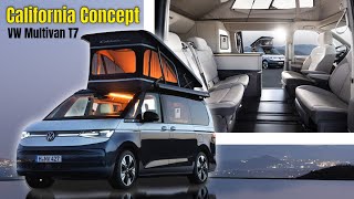 Volkswagen Multivan T7 California Concept Revealed [upl. by Tamberg572]