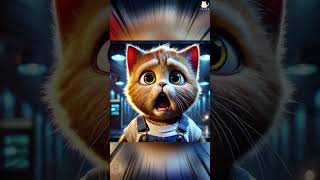 Mad Scientist Kidnaps Mother Cat Brave Kitten Rescues Her 🧟 Cat Transformation Stories cat [upl. by Collbaith]