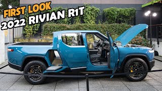 2022 Rivian R1T Pickup  ALL YOU NEED TO KNOW Exterior Interior Specs Price [upl. by Elwyn]