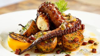 Grilled Spanish Octopus – Bruno Albouze [upl. by Ahset]