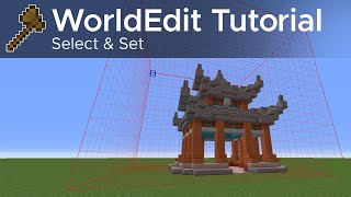 WorldEdit Guide 1  How to Select and Set [upl. by Gnanmos550]