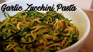 Garlic Zucchini Pasta  How to make Veggie Pasta [upl. by Hartill]