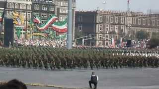 Banda de Guerra Monumental del Ejercito Mexicano 7 [upl. by Akyssej]