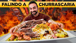 Corbucci chega de SURPRESA na CHURRASCARIA [upl. by Ayotna]