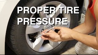 What is the Proper Tire Pressure [upl. by Akela192]