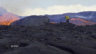 Kīlauea Volcano — Lava Scenes From Fissure 8 [upl. by Odette579]