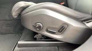 Volvo Seat Adjustments and the Multi Function Control Knob [upl. by Ahsiad]