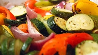 How to make Roasted Mediterranean Vegetables [upl. by Nikal726]