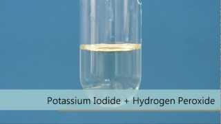 Potassium Iodide  Hydrogen Peroxide [upl. by Leckie901]