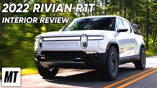 2022 Rivian R1T Interior REVIEW  MotorTrend [upl. by Margie807]