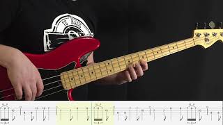 Californication  Bass Tutorial with tabs  All Parts [upl. by Curkell]