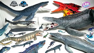 My Mosasaurus Toys Collection  Jurassic World Fallen Kingdom Dinosaur Toys Action Figures [upl. by Ymiaj]