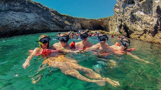 HIDDEN BEACH MARIETAS ISLANDS PUERTO VALLARTA SNORKELING TOUR [upl. by Hank]