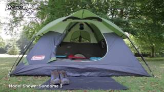 Coleman® Sundome 6 Person Tent  EN [upl. by Steinke]