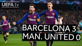 BARCELONA 30 MAN UNITED UCL HIGHLIGHTS [upl. by Imeon451]