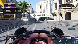 F1 22  Circuit de Monaco  Monaco Monaco Grand Prix  Gameplay PS5 UHD 4K60FPS [upl. by Witcher]