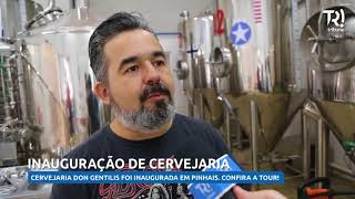 Mestre cervejeiro abre fábrica artesanal pra mostrar processo de produção [upl. by Ahsekad]