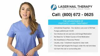 Toenail Fungus Treatment using PinPointe Laser  Laser Nail Therapy [upl. by Jarus]