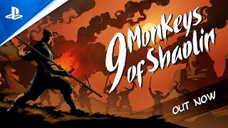 9 Monkeys of Shaolin  Gameplay Trailer  PS4 [upl. by Diraj]