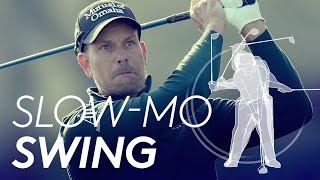 Henrik Stensons golf swing in Slow Motion [upl. by Areta]