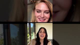 Emily Deschanel and Michaela Conlin Instagram Live on April 8 2021 with Vulture [upl. by Anirdua]