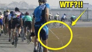 How cyclists pee in races [upl. by Attenrad]