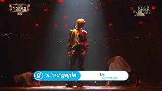 Jimin BTS  Lie Solo Dance Perf Live 2016 KBS Gayo Daejukjae [upl. by Flatto]