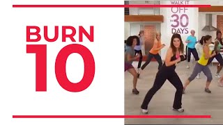 Burn 10  Walk At Home  Fitness Videos [upl. by Aicilet]