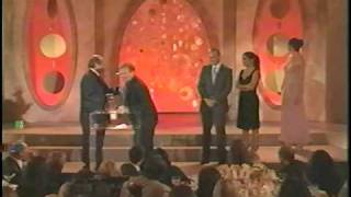 Daniel Day Lewis Jack Nicholson Robin Williams Accepting Critics Choice Award [upl. by Yecam676]