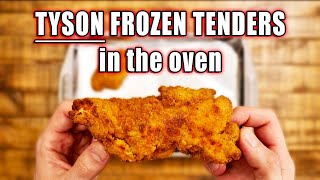 How To Cook Tyson Frozen Chicken Tenders in the Oven [upl. by Nerreg860]