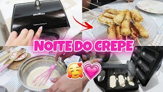 COMO FAZER CREPE SIMPLES E FÁCIL  CREPEIRA BRITÂNIA  Emilly Ribeiro [upl. by Gianina]