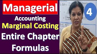 2 Marginal Costing Introduction  From Managerial Management Accounting [upl. by Sucram]