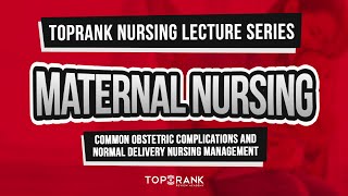 TopRank Nursing Lecture Series Maternal Nursing [upl. by Barthelemy712]