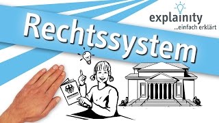 Das deutsche Rechtssystem einfach erklärt explainity® Erklärvideo [upl. by Amik]