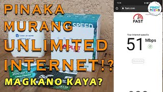 CHEAPEST UNLIMITED INTERNET IN THE PHILIPPINES [upl. by Desta]