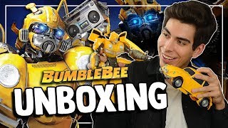 UNBOXING Juguetes de Transformers  Bumblebee  Caja de Peliculas [upl. by Letney]