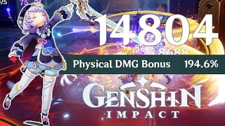 DPS QIQI IS NO JOKE Genshin Impact [upl. by Yanaton568]