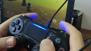 How To Connect PS4 Controller To a Laptop  PC [upl. by Yereffej]