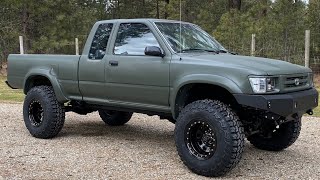 Incredible Transformation Of A 1990 Toyota Pickup [upl. by Evelunn]