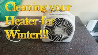 Cleaning your fan heater [upl. by Ahsiema213]