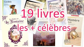 19 livres classiques les plus célèbres au monde [upl. by Rabjohn]