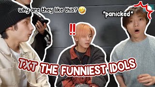 TXT proving theyre the FUNNIEST IDOLS [upl. by Ayotna]