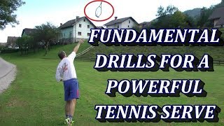 The Most Fundamental Tennis Serve Drills [upl. by Attennot]