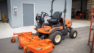 The Kubota F2690 Front Mount Mower Review and Use [upl. by Nnyltiac]