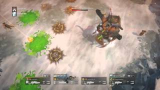 Helldivers  AT47 AntiTank Emplacement vs Hive Lord Snow [upl. by Erbas437]